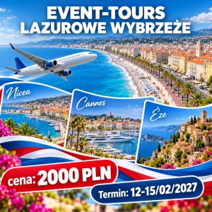 Wycieczka na Lazurowe Wybrzeże: Nicea, Cannes i Eze.