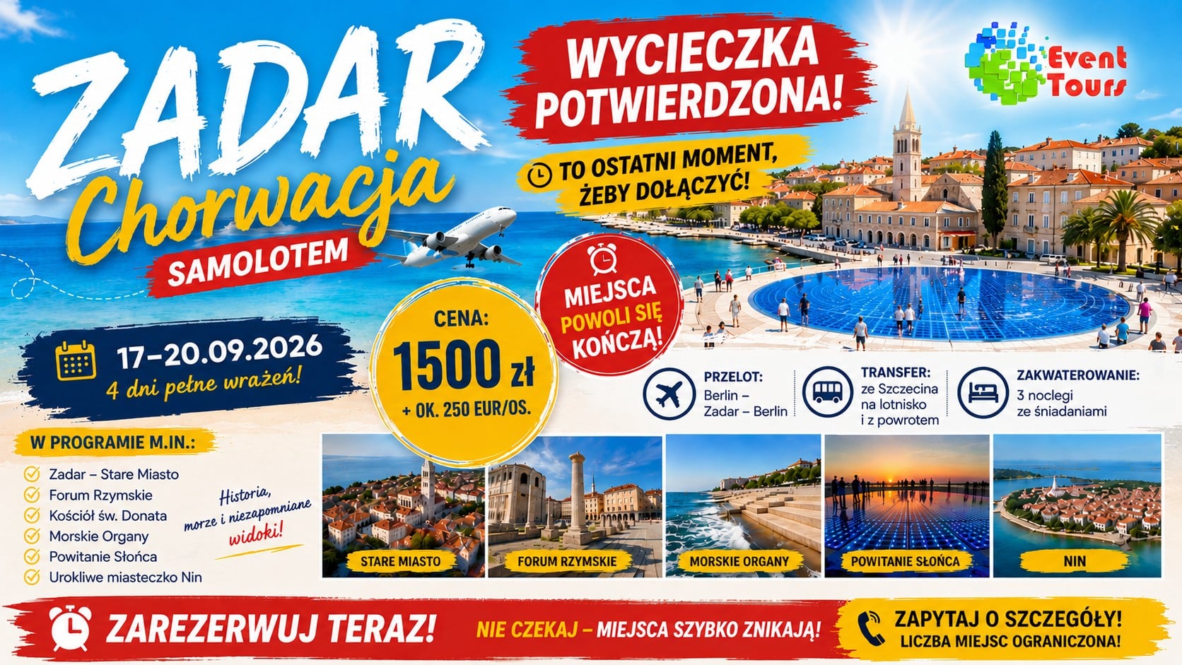 Wycieczka do Zadaru