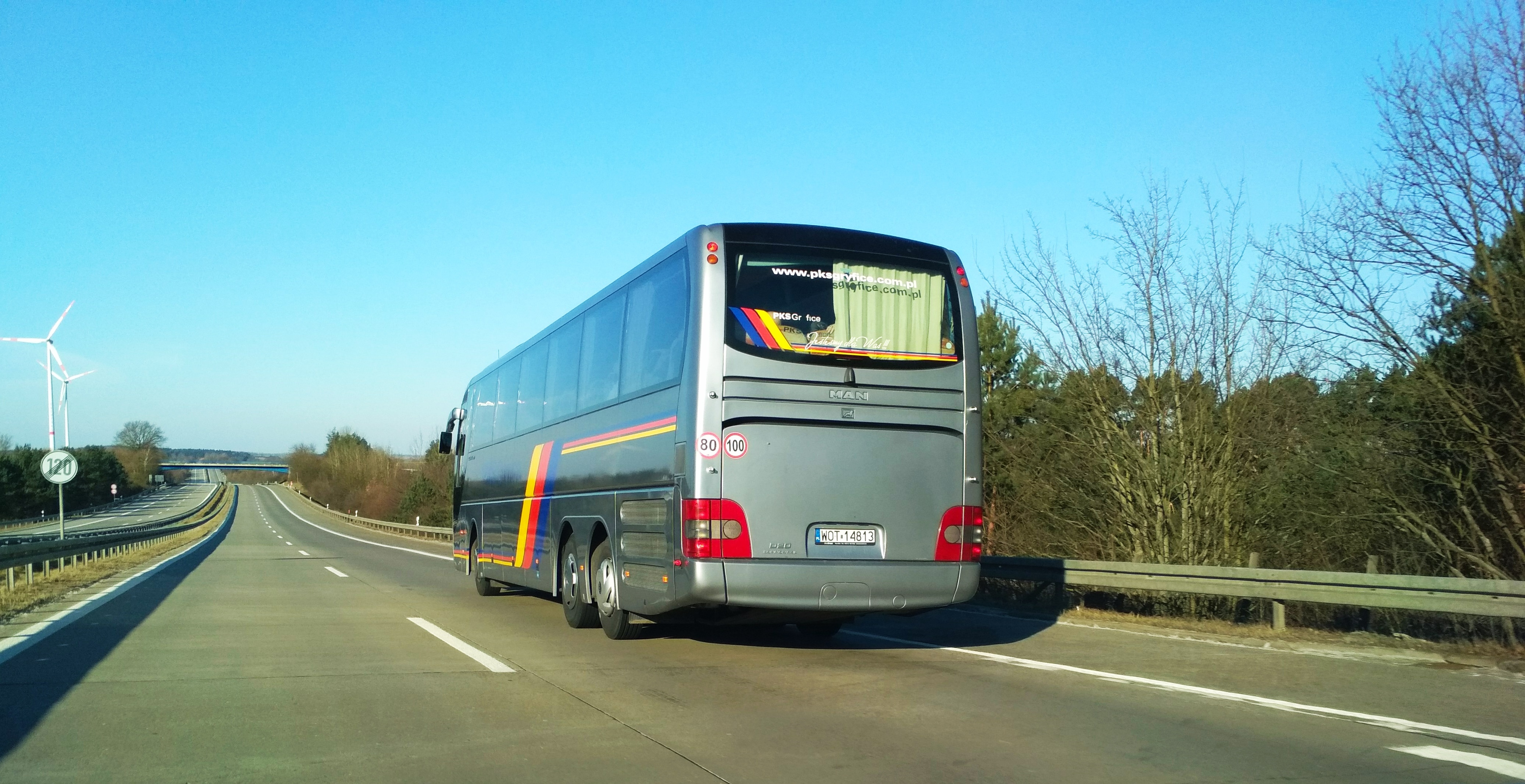 W drodze na wycieczkę do Berlina.